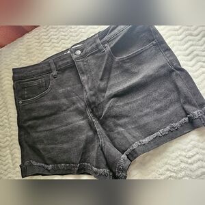 Celebrity Pink Women's Denim Short- Black